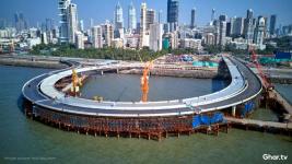 The Worli Coastal Bridge Integration Nears Completion