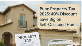 Pune Property Tax Discount 2025: Save 40% on Your Home Tax Bills - Complete Guide