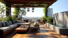 Rooftop Paradise: Create Stunning Terrace Gardens and Outdoor Entertainment Spaces in India
