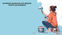 Berger Paints Q2 FY26 Profit Plunges 23% as Extended Monsoon Disrupts Painting Activity Across India