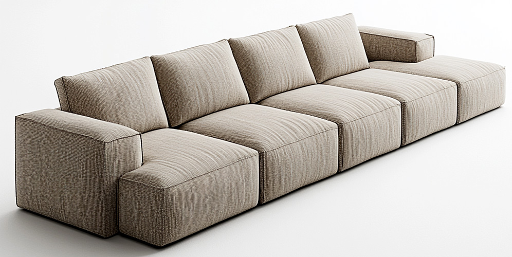 Sofa unit as a divider