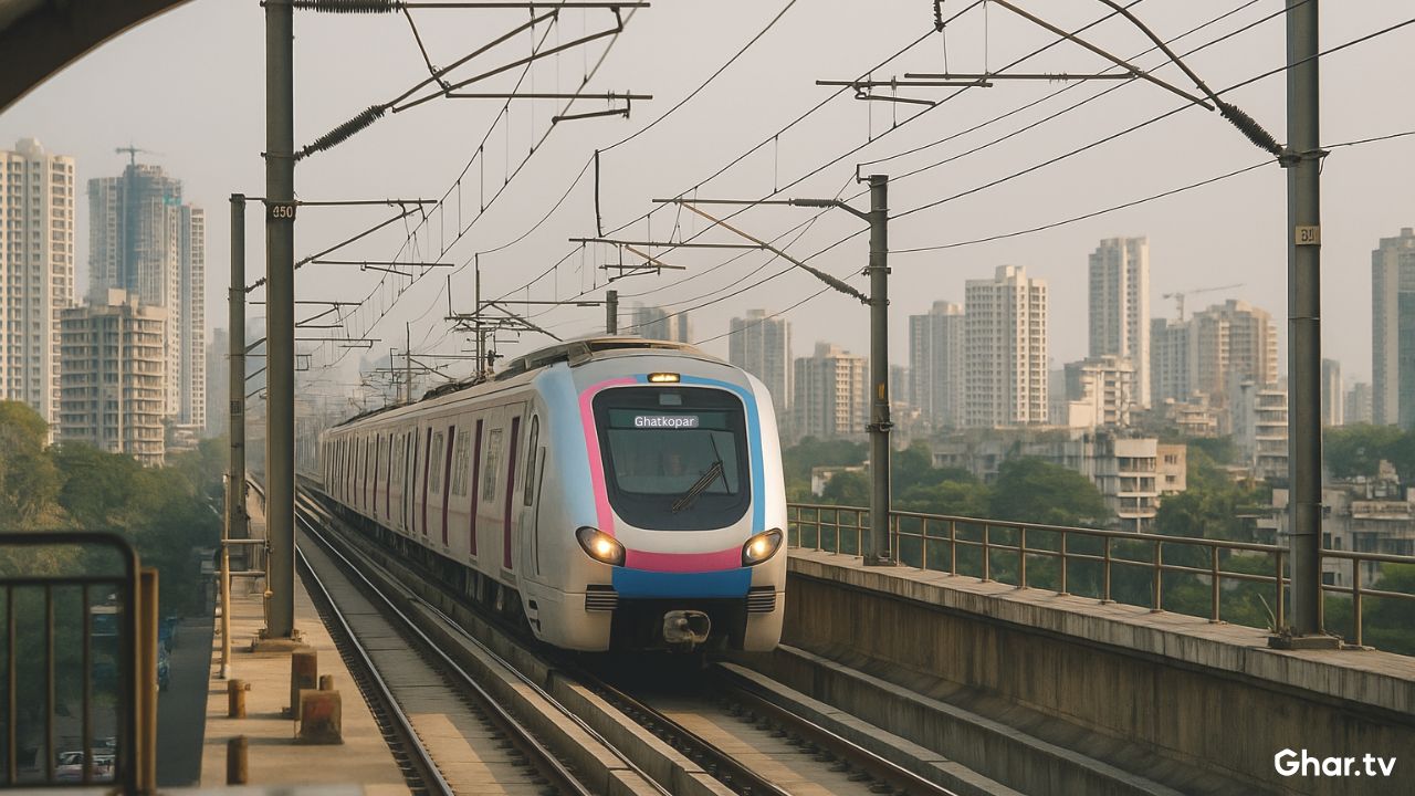 Mumbai Metro : All Routes, Station Info & Real Estate Insights