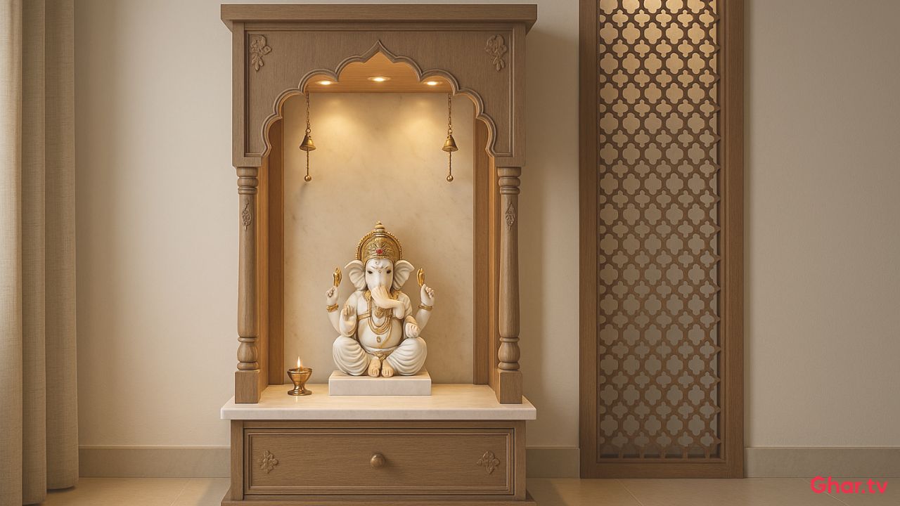 Mandir Designs : Best Pooja Room Ideas for Apartments & Villas
