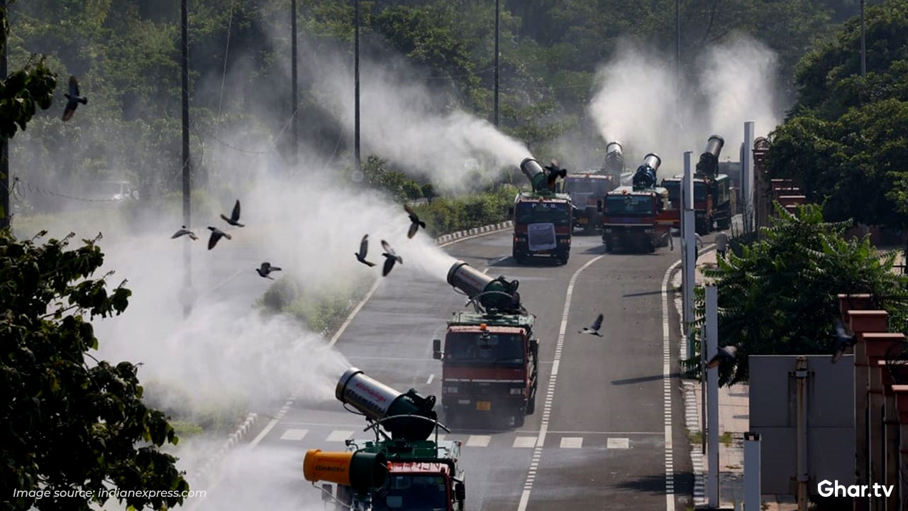 Delhi Mandates Anti-Smog Guns for High-Rise Buildings to Combat Air Pollution 2025