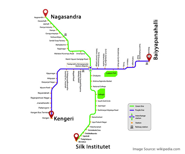 Find Out All About Bangalore Metro Map Timings Route And Its Impact On The Bangalore Real