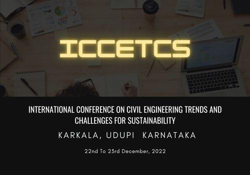 International Conference on Civil Engineering Trends and Challenges for Sustainability