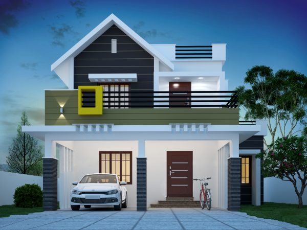 3 BHK Independent House / Villa / Bungalow for Sale of Built-up 1500 Sq.ft in Edakkad Kannur by Prajwal 3 BHK Independent House / Villa / Bungalow for Sale of Built-up 1500 Sq.ft in Edakkad Kannur by Prajwal