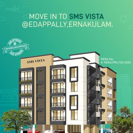 3 BHK Flat for Sale of Super Built-up 1234 Sq.ft in SMS Vista Edapally Ernakulam by SMS Builders - Kochi 3 BHK Flat for Sale of Super Built-up 1234 Sq.ft in SMS Vista Edapally Ernakulam by SMS Builders - Kochi