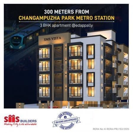 3 BHK Flat for Sale of Super Built-up 1251 Sq.ft in SMS Vista Edapally Ernakulam by SMS Builders - Kochi 3 BHK Flat for Sale of Super Built-up 1251 Sq.ft in SMS Vista Edapally Ernakulam by SMS Builders - Kochi