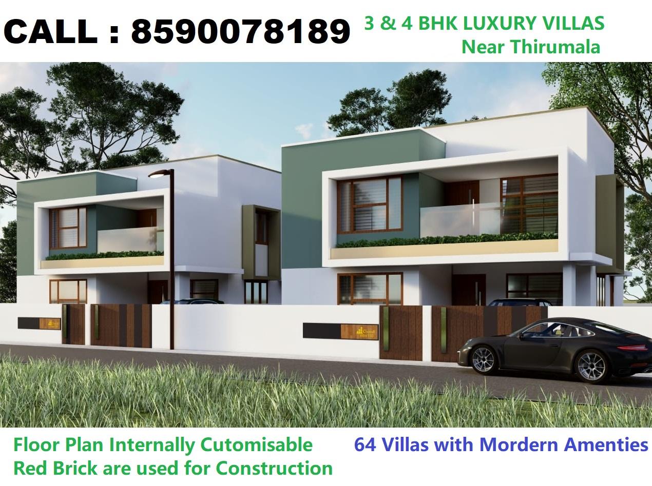 3 BHK Independent House / Villa / Bungalow for Sale of Super Built-up 1600 Sq.ft in Thirumala Trivandrum by Chothys 3 BHK Independent House / Villa / Bungalow for Sale of Super Built-up 1600 Sq.ft in Thirumala Trivandrum by Chothys