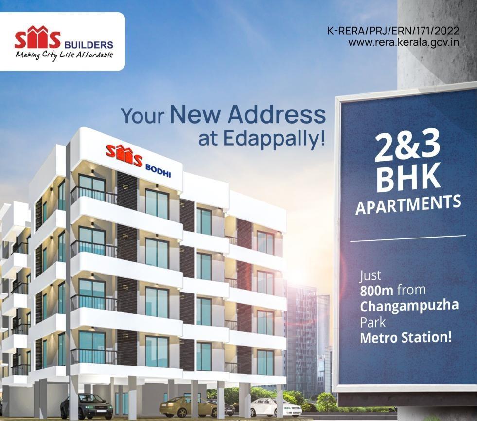 2 BHK Flat for Sale of Built-up 910 Sq.ft in SMS Bodhi Edapally Kochi by SMS Builders - Kochi 2 BHK Flat for Sale of Built-up 910 Sq.ft in SMS Bodhi Edapally Kochi by SMS Builders - Kochi