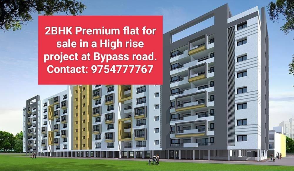 2 BHK Flat for Sale of Built-up 1164 Sq.ft in bypass Talawali Chanda Indore by Vanture Realty 2 BHK Flat for Sale of Built-up 1164 Sq.ft in bypass Talawali Chanda Indore by Vanture Realty
