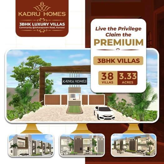 3 BHK Independent House / Villa / Bungalow for Sale of Built-up 2390 Sq.ft in Shiva Kadru Homes Johrapuram Kurnool by Shaikkusum 3 BHK Independent House / Villa / Bungalow for Sale of Built-up 2390 Sq.ft in Shiva Kadru Homes Johrapuram Kurnool by Shaikkusum