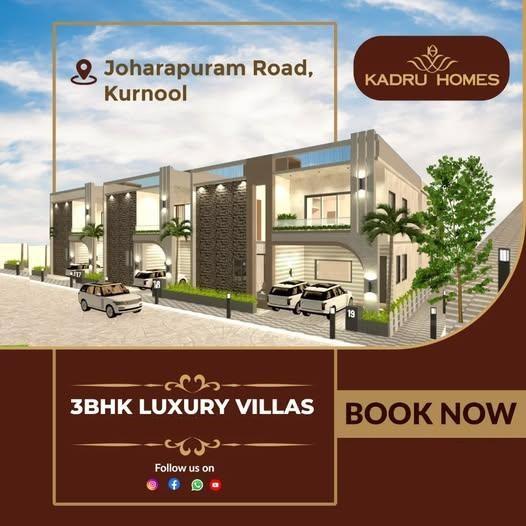 3 BHK Independent House / Villa / Bungalow for Sale of Built-up 2688 Sq.ft in Shiva Kadru Homes Johrapuram Kurnool by Shaikkusum 3 BHK Independent House / Villa / Bungalow for Sale of Built-up 2688 Sq.ft in Shiva Kadru Homes Johrapuram Kurnool by Shaikkusum