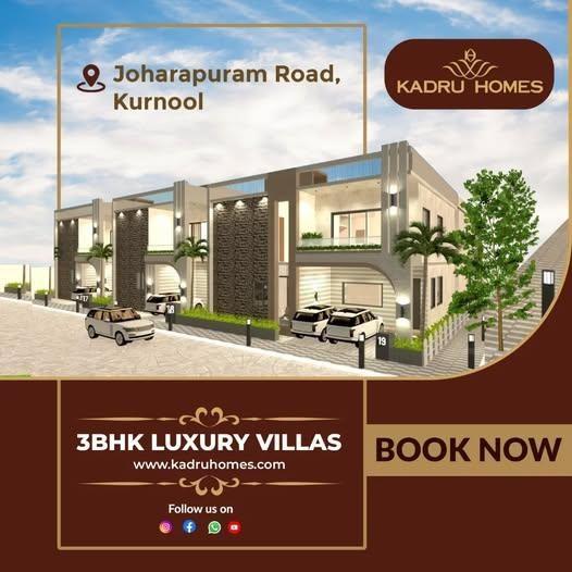 3 BHK Independent House / Villa / Bungalow for Sale of Built-up 2390 Sq.ft in Shiva Kadru Homes Johrapuram Kurnool by Shaikvasifa 3 BHK Independent House / Villa / Bungalow for Sale of Built-up 2390 Sq.ft in Shiva Kadru Homes Johrapuram Kurnool by Shaikvasifa