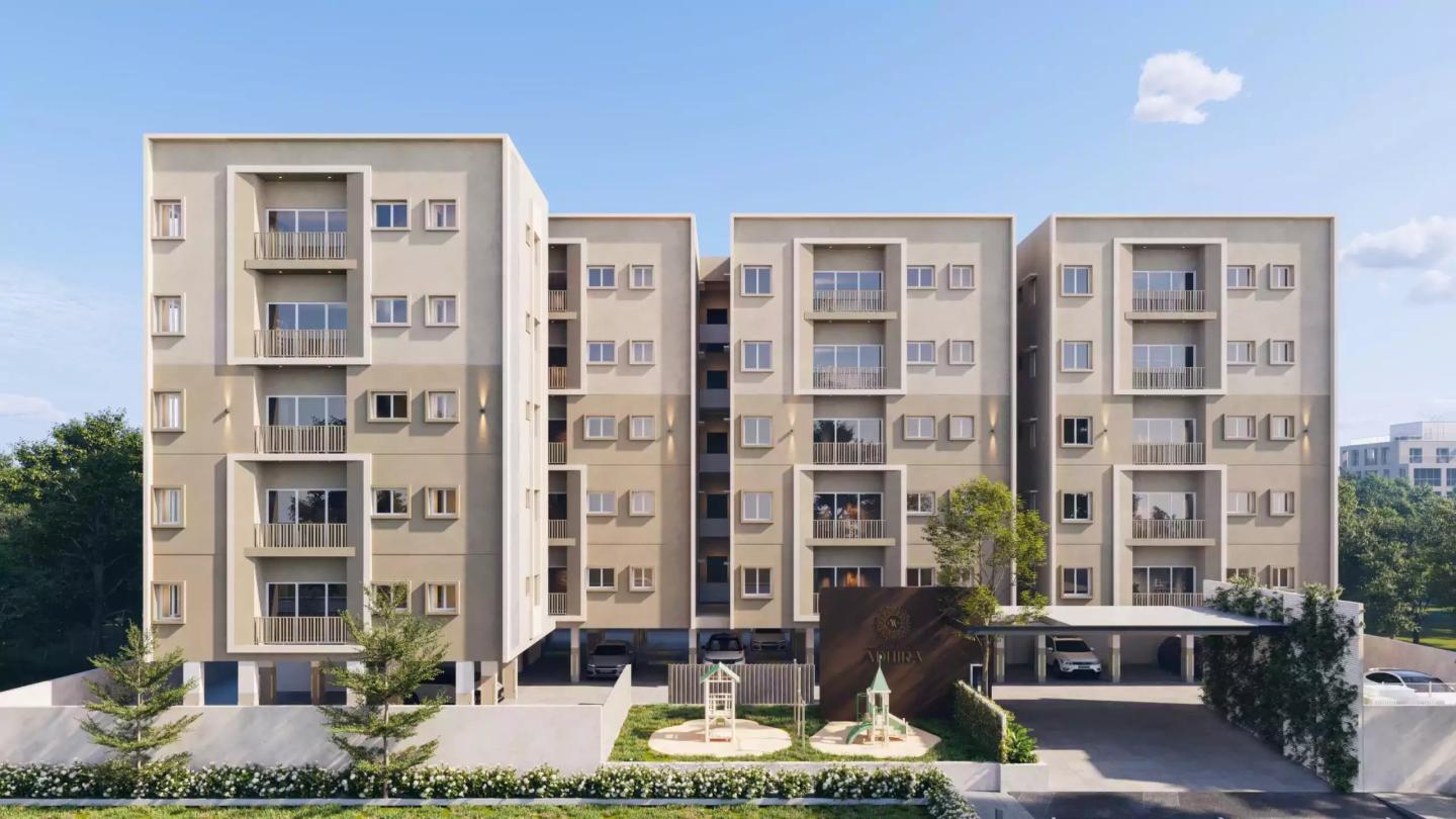 2 BHK Flat for Sale of Built-up 1149 Sq.ft in Vrindhavana Adhira Kurudampalayam Coimbatore by Vrindhavana Properties
