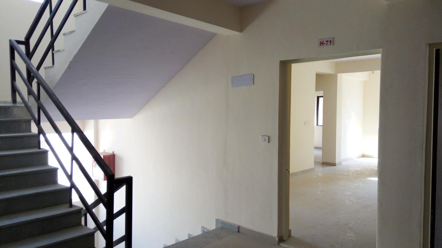 2 BHK Flat for Sale of Carpet 485 Sq.ft in Krantiveer Chandrasekhar Azad Township Rail Nagar Rajkot by Dhaval Buddhadev