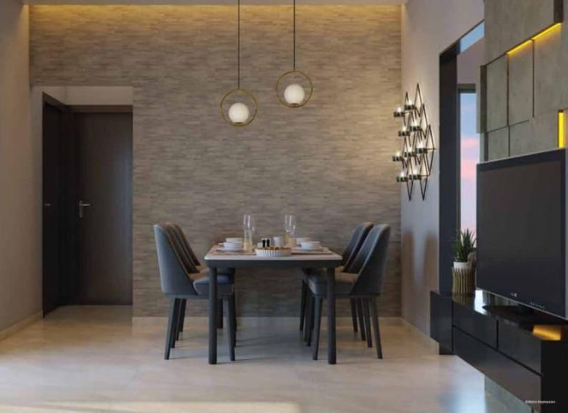 2 BHK Flat for Sale of Carpet 600 Sq.ft in Pharande Kairosa Punawale Pune by Purushottam Nimbhorkar