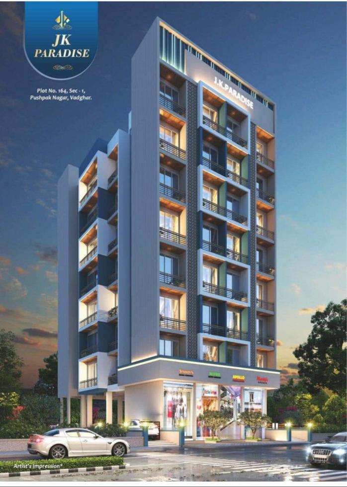 1 BHK Flat for Sale of Built-up 740 Sq.ft in JK Prime Karanjade Navi Mumbai by Sagar Gawale