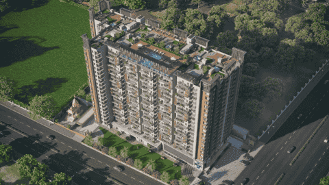 3 BHK Flat for Sale of Super Built-up 1740 Sq.ft in Spectrum 21 Sirsi Road Jaipur by Sankalp Builders