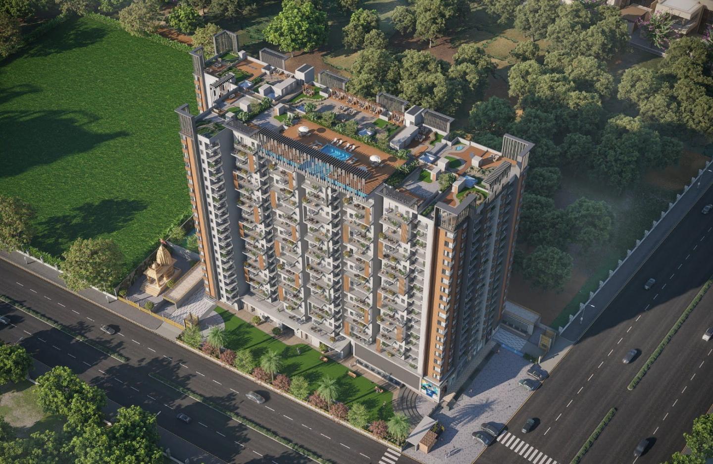 3 BHK Flat for Sale of Super Built-up 1967 Sq.ft in Sankalp Builders Sirsi Road Jaipur by Sankalp Builders