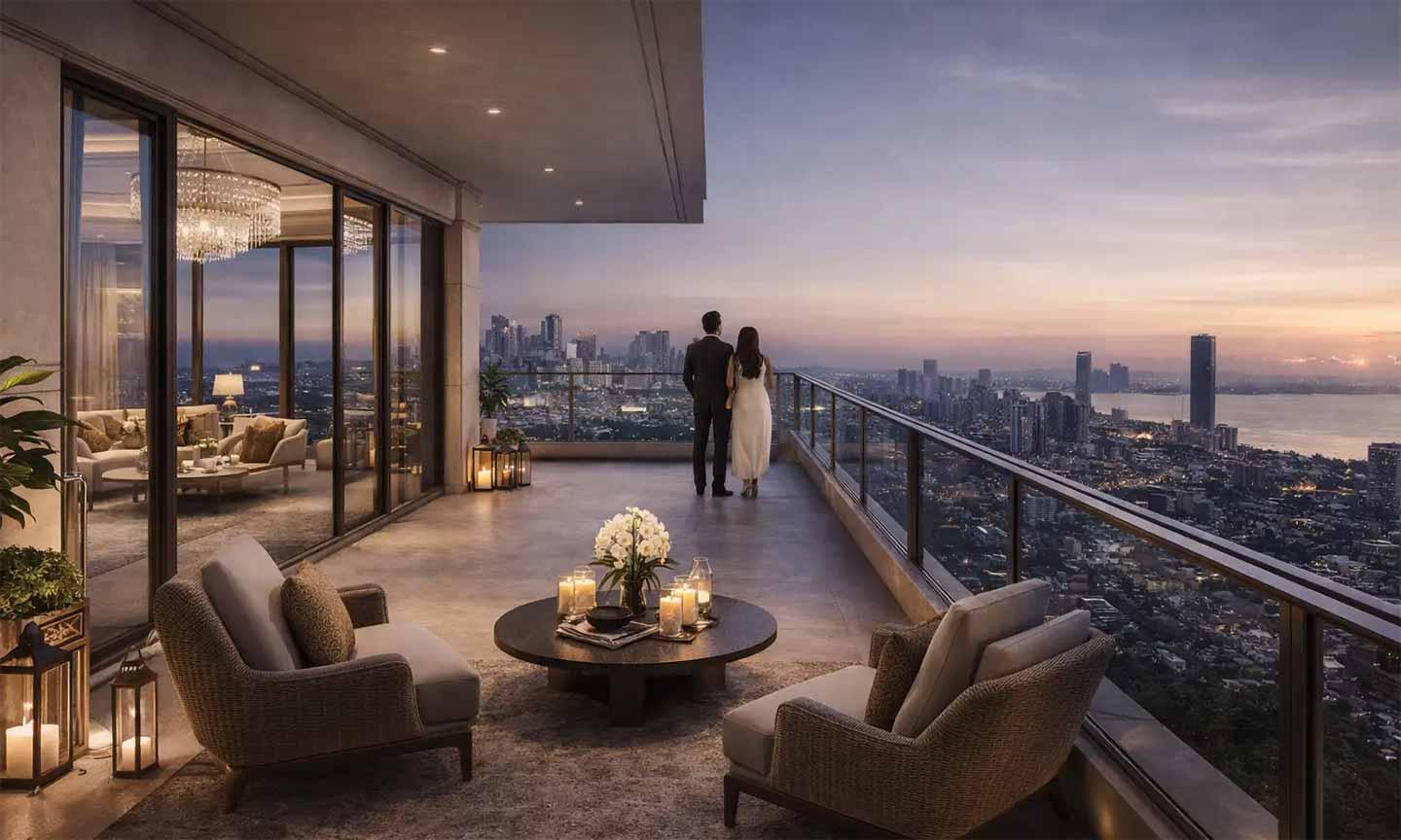 Lodha Worli - Deck View