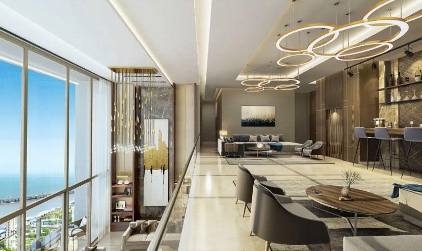 Marina Bay - Living Area