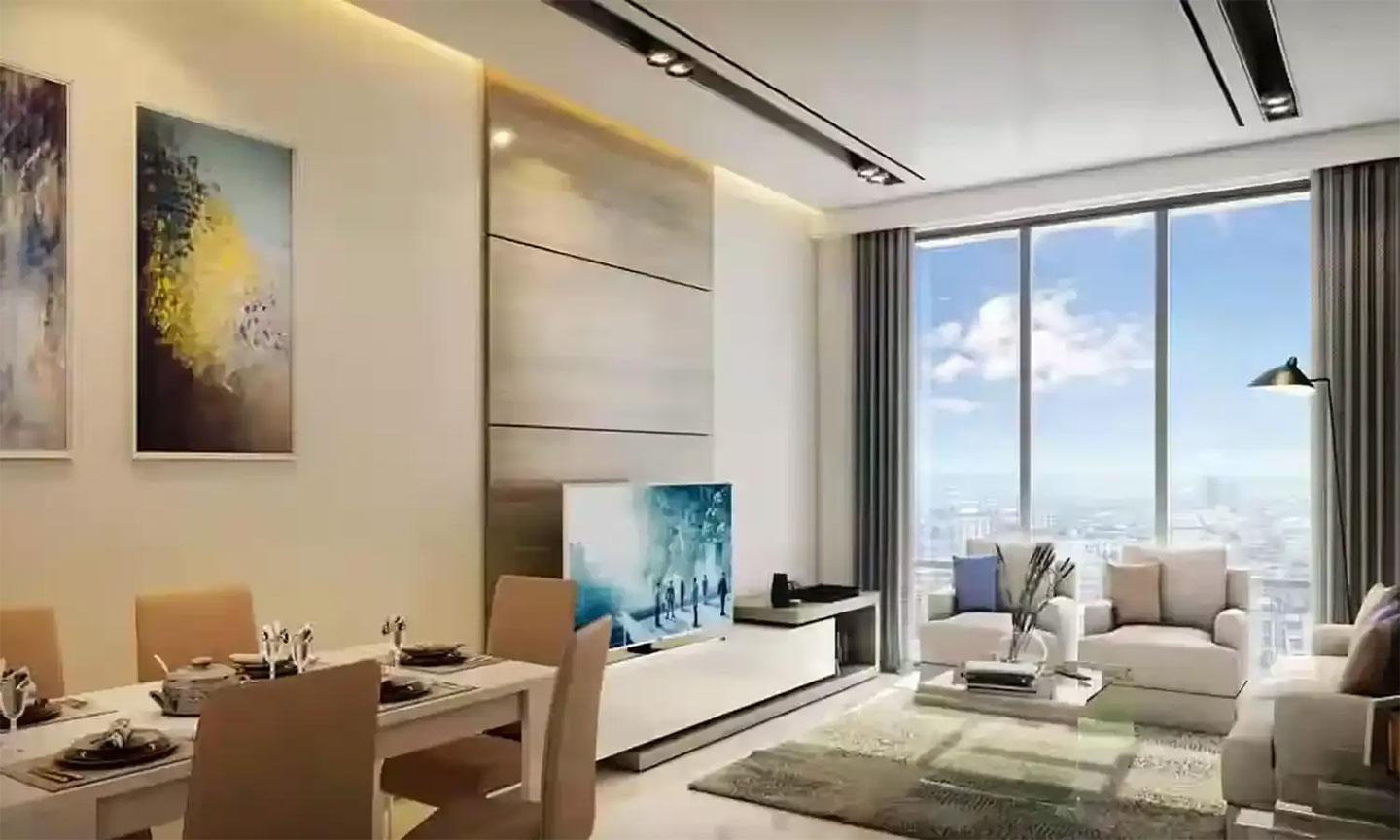 Runwal Pinnacle - Living Area