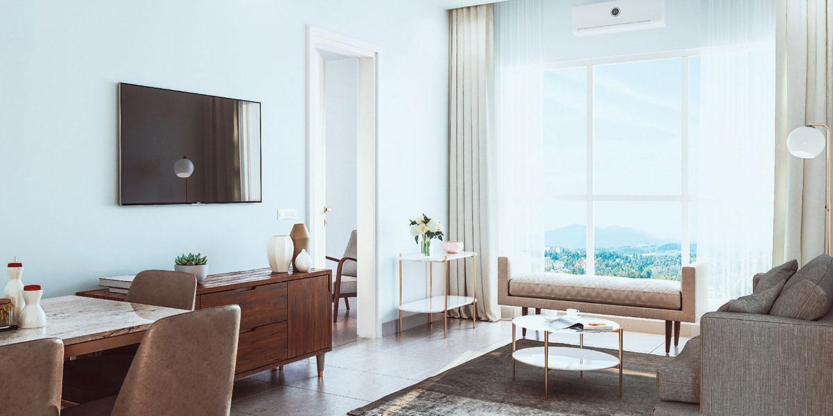 Godrej Nirvaan - Living Area