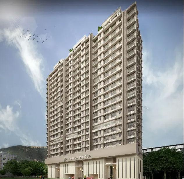 2 BHK Flat for Sale of Carpet 640 Sq.ft in Ashray Jaswanti Woods Mulund West Mumbai