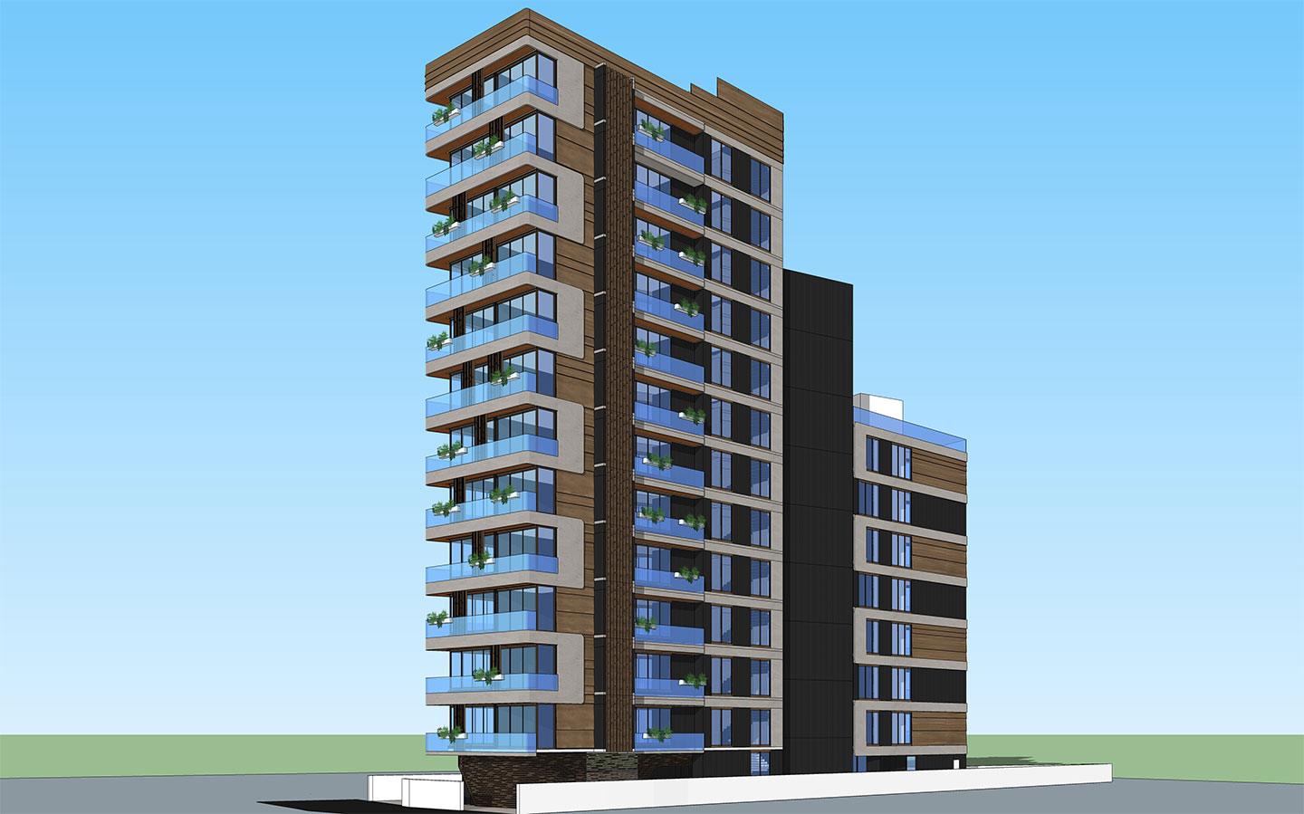 2 BHK Flat for Sale of Carpet 800 Sq.ft in Lotus UDAI Juhu Mumbai by Pritam Das