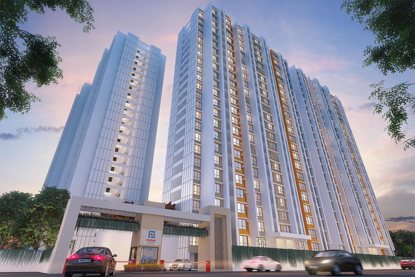 1 BHK Flat for Sale of Carpet 375 Sq.ft in Poddar Riviera Kalyan West Thane by Sanket 1 BHK Flat for Sale of Carpet 375 Sq.ft in Poddar Riviera Kalyan West Thane by Sanket