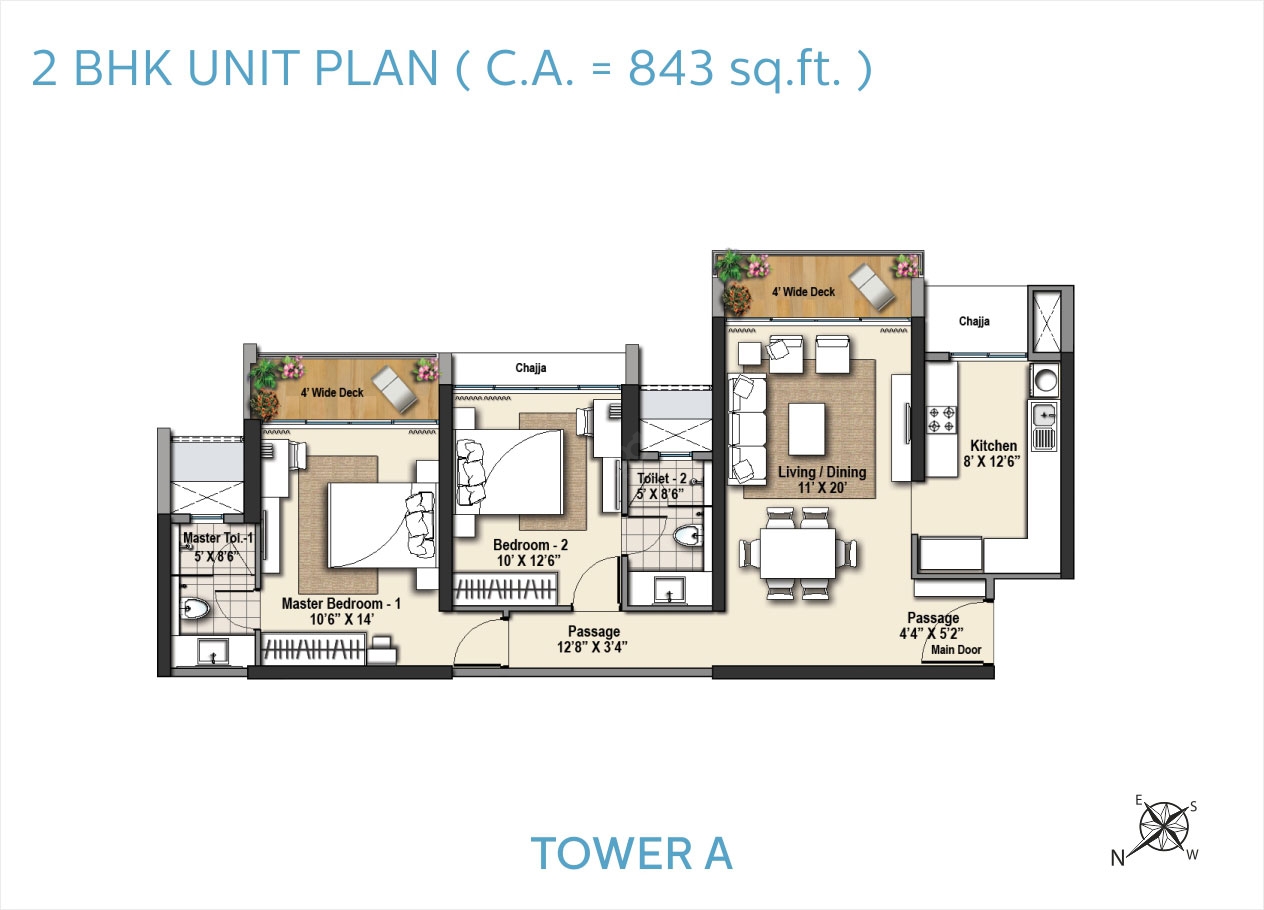 Sorento Tower A Floor Plans