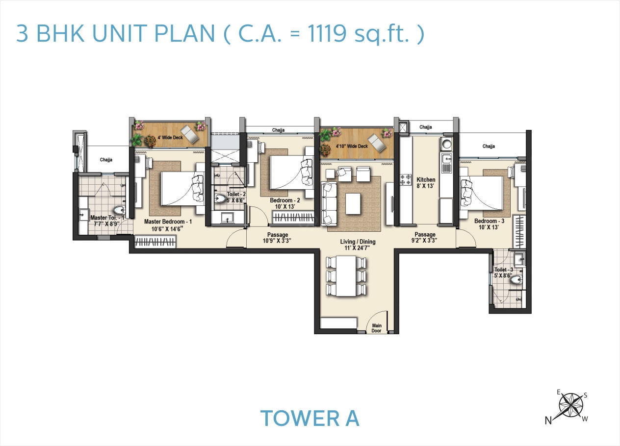 Sorento Tower A Floor Plans