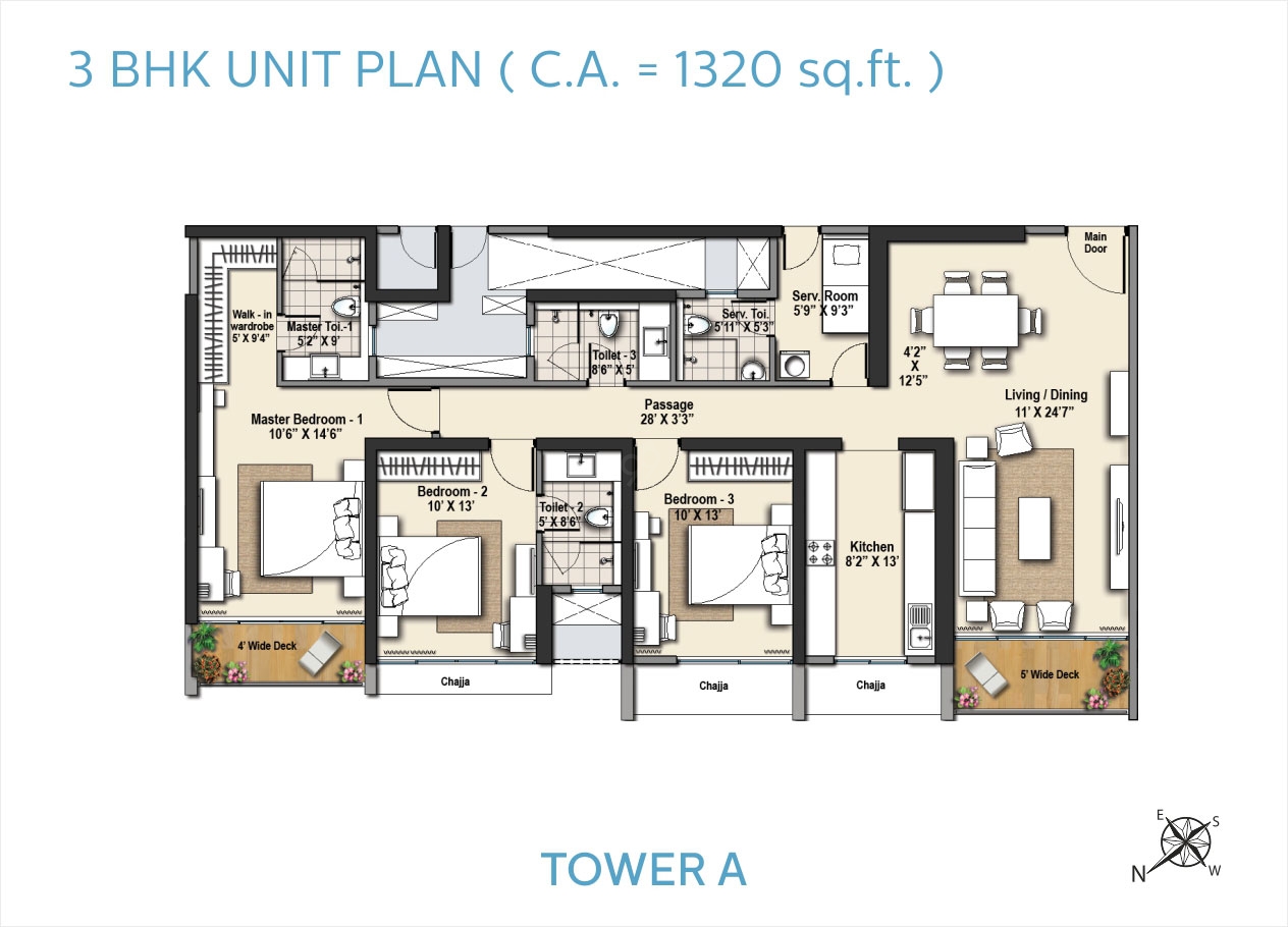 Sorento Tower A Floor Plans