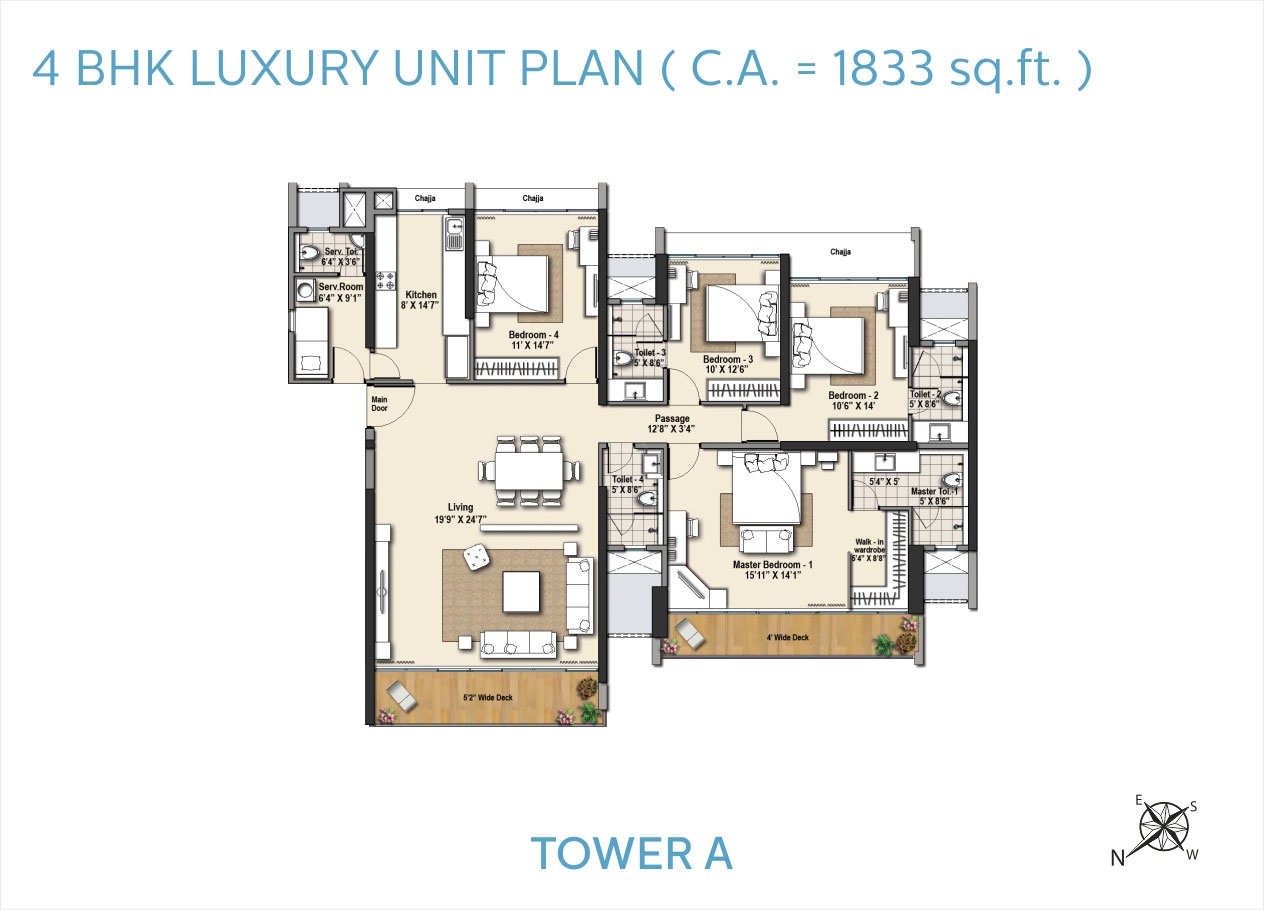 Sorento Tower A Floor Plans