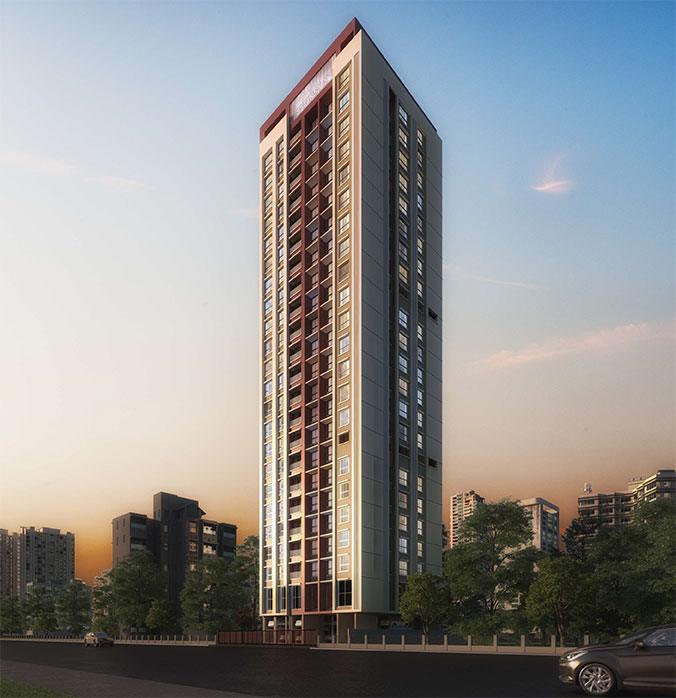 3 BHK Flat for Sale of Carpet 841 - 1181 Sq.ft in Infinity Paradise Avenue Goregaon West Mumbai by Allwyn Borde
