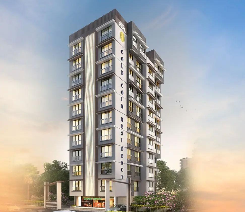 3 BHK Flat for Sale of Carpet 1161 Sq.ft in Gold Coin Residency Malad West Mumbai by Sandeep M Thakur