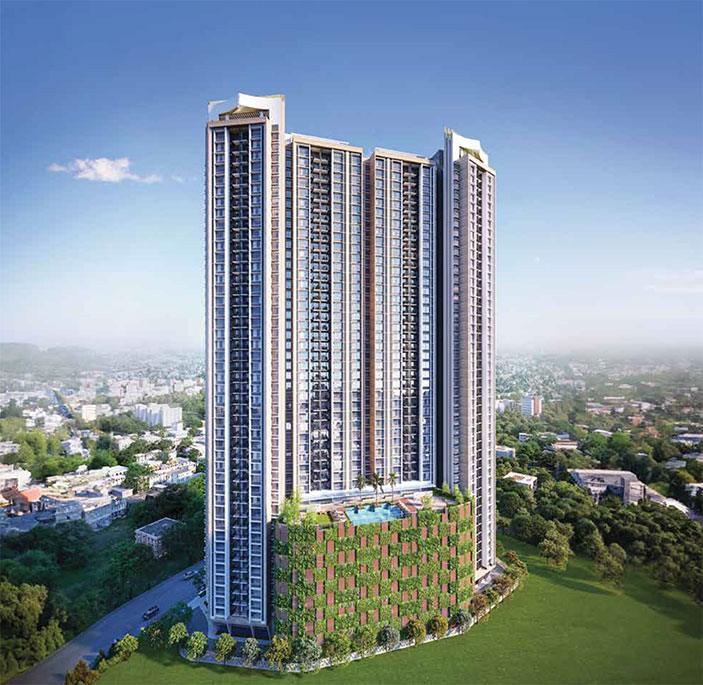 2 BHK Flat for Sale of Carpet 744 Sq.ft in Chandak Treesourus Malad West Mumbai by Sandeep M Thakur