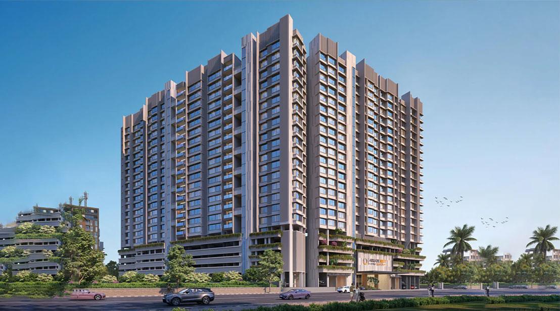 3 BHK Flat for Sale of Carpet 850 Sq.ft in Arkade Nest Mulund West Mumbai by Tip Top Home Realty
