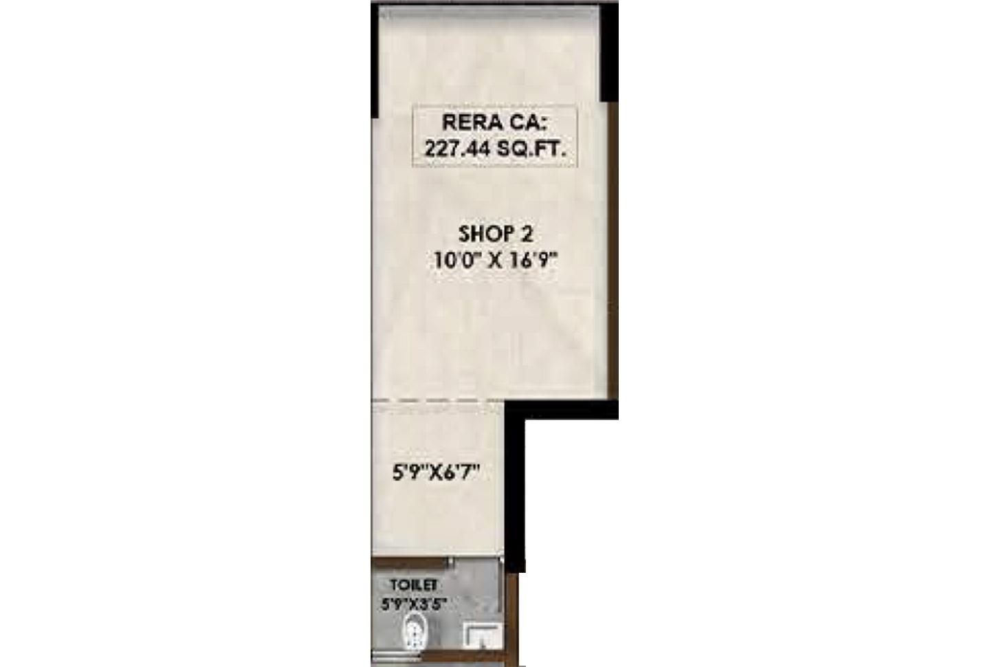 Shop - 227 Sq.ft.