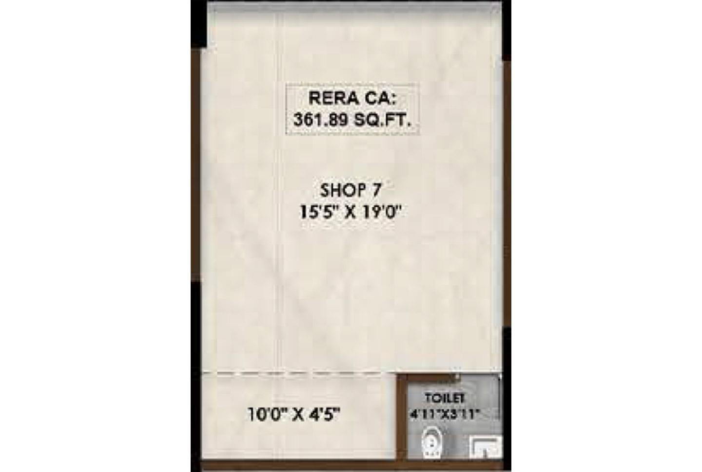 Shop - 362 Sq.ft.