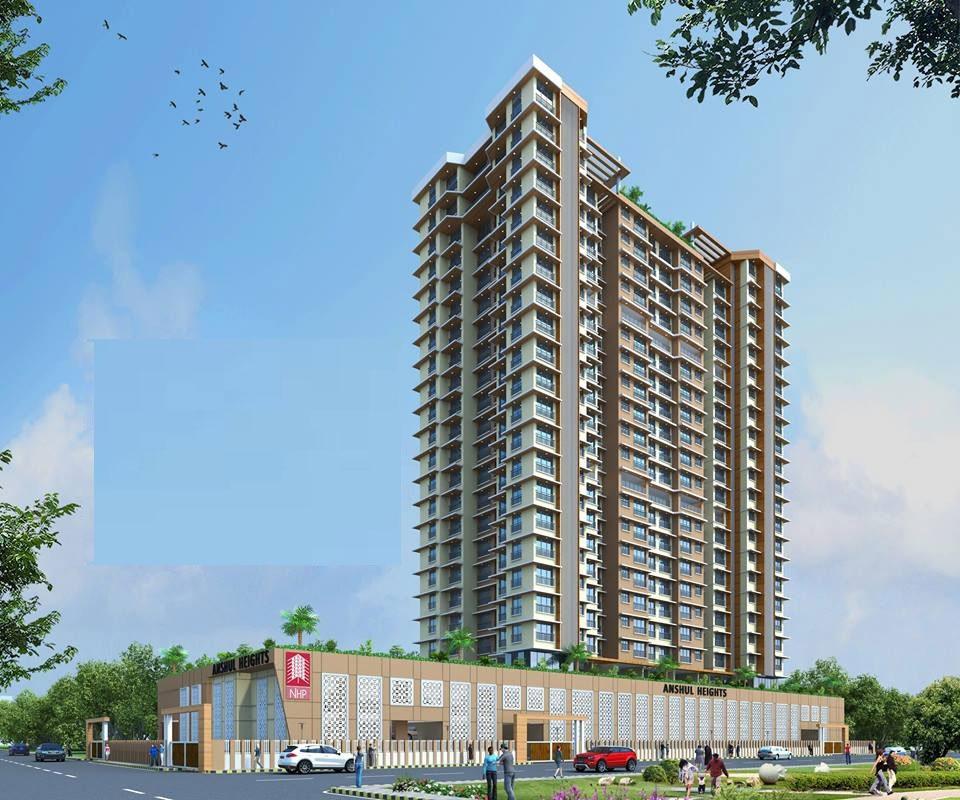3 BHK Flat for Sale of Carpet 910 Sq.ft in NHP Anshul Heights Kandivali West Mumbai by Tejas