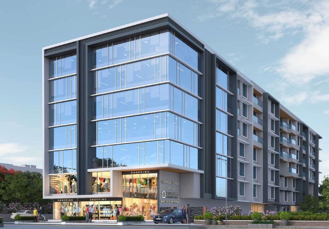 2 BHK Flat for Sale of Carpet 646 Sq.ft in Pentagon Mantri Prerana Santacruz West Mumbai by Dhiru Patel