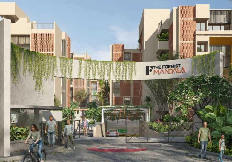 2 BHK Flat for Sale of Super Built-up 1150 Sq.ft in The Formist Mandala Kempapura Bangalore by Pranav