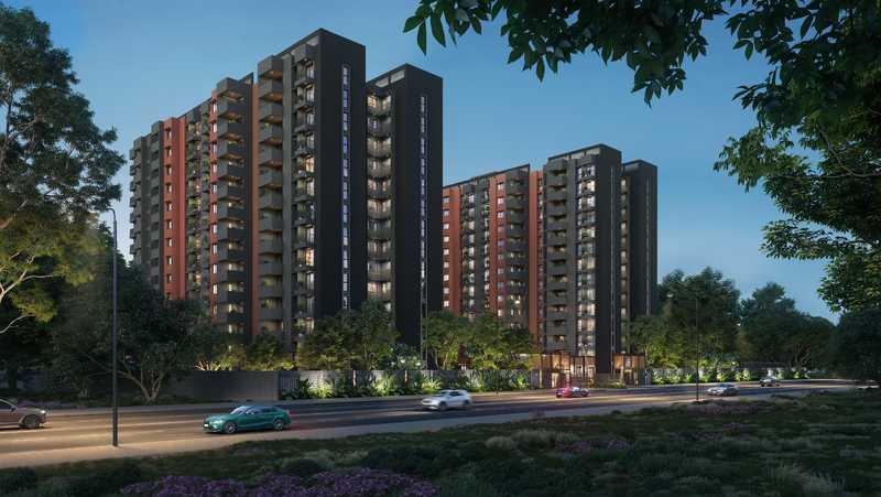 3 BHK Flat for Sale of Super Built-up 1796 Sq.ft in Assetz Ren and Rei Hosa Road Bangalore by Ananda