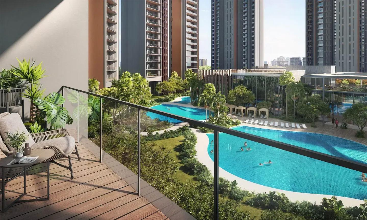 Godrej Aqua Vista - Swimming Pool