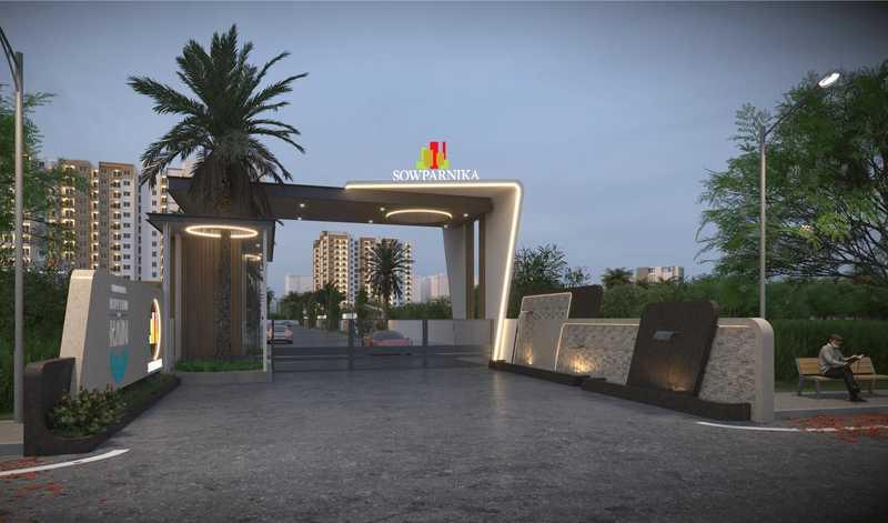 Sowparnika Rhythm of Rain - Entrance