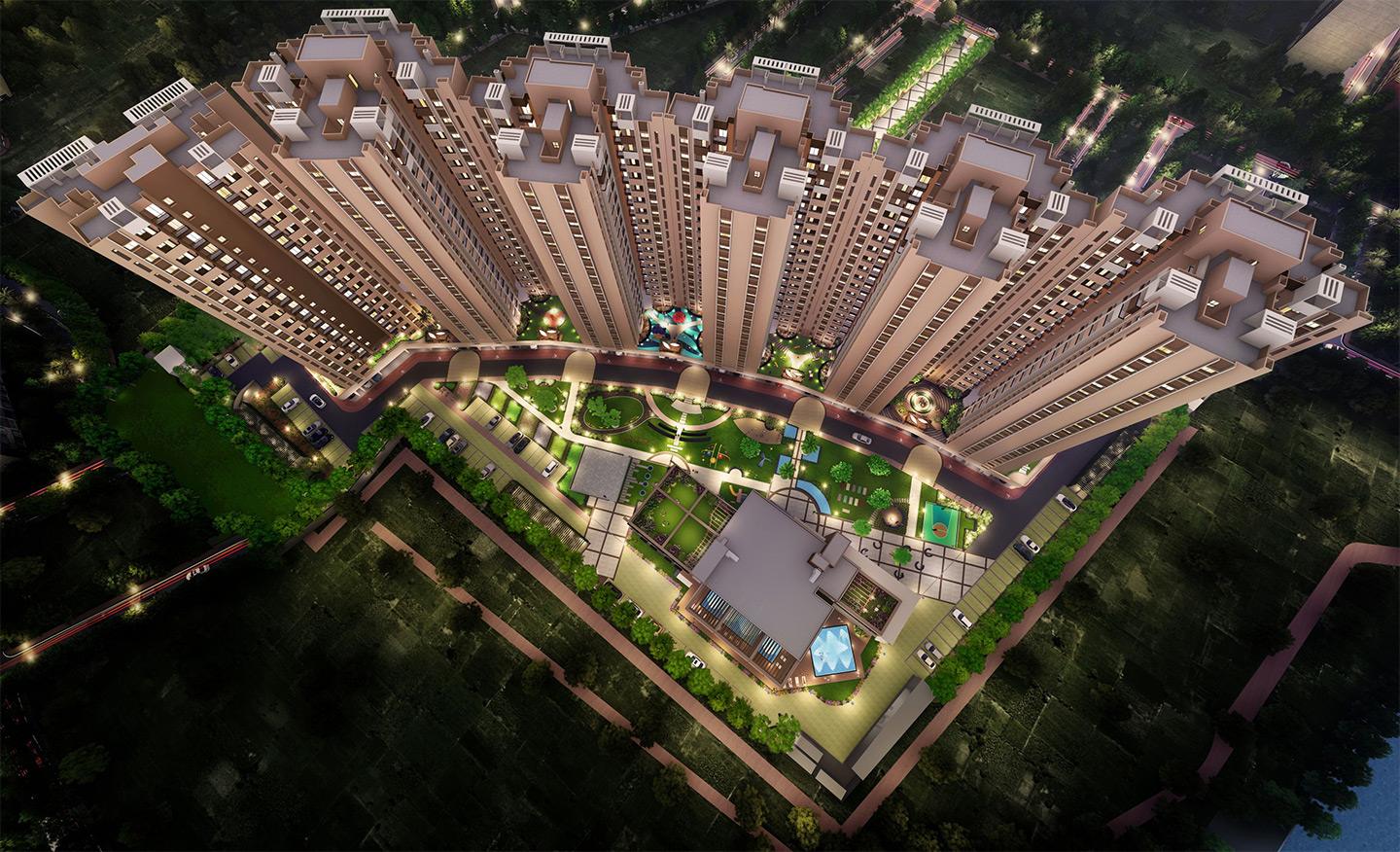 2 BHK Flat for Sale of Carpet 735 Sq.ft in Shriram The Poem Jalahalli Bangalore by Sanjay Shah