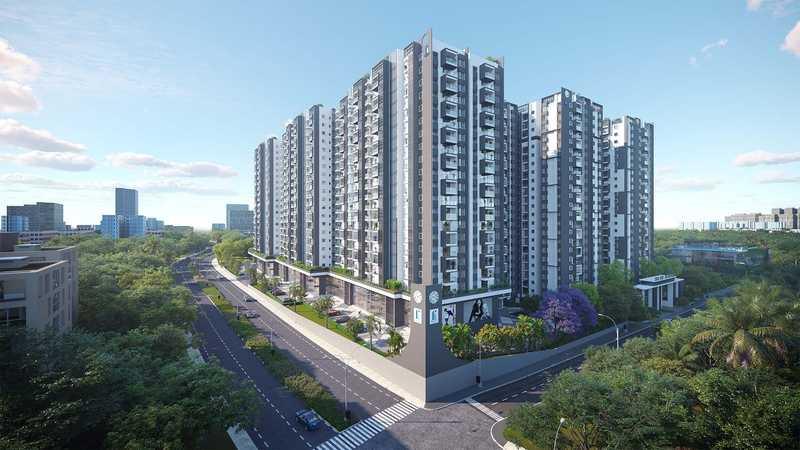 3 BHK Flat for Sale of Super Built-up 1171 Sq.ft in SBR One Residence Whitefield Bangalore by Manoj